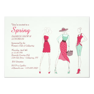 Fashion Diva Invitation